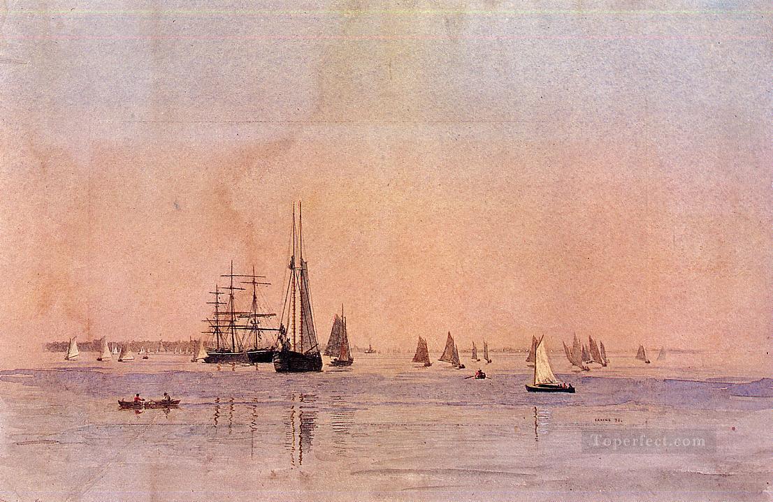 Thomas Eakins Drifting seascape Oil Paintings